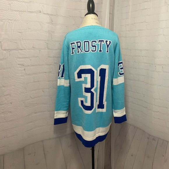 Blizzard Bay XL Snowman Christmas Sweater- Gently Used! - Picture 2 of 10